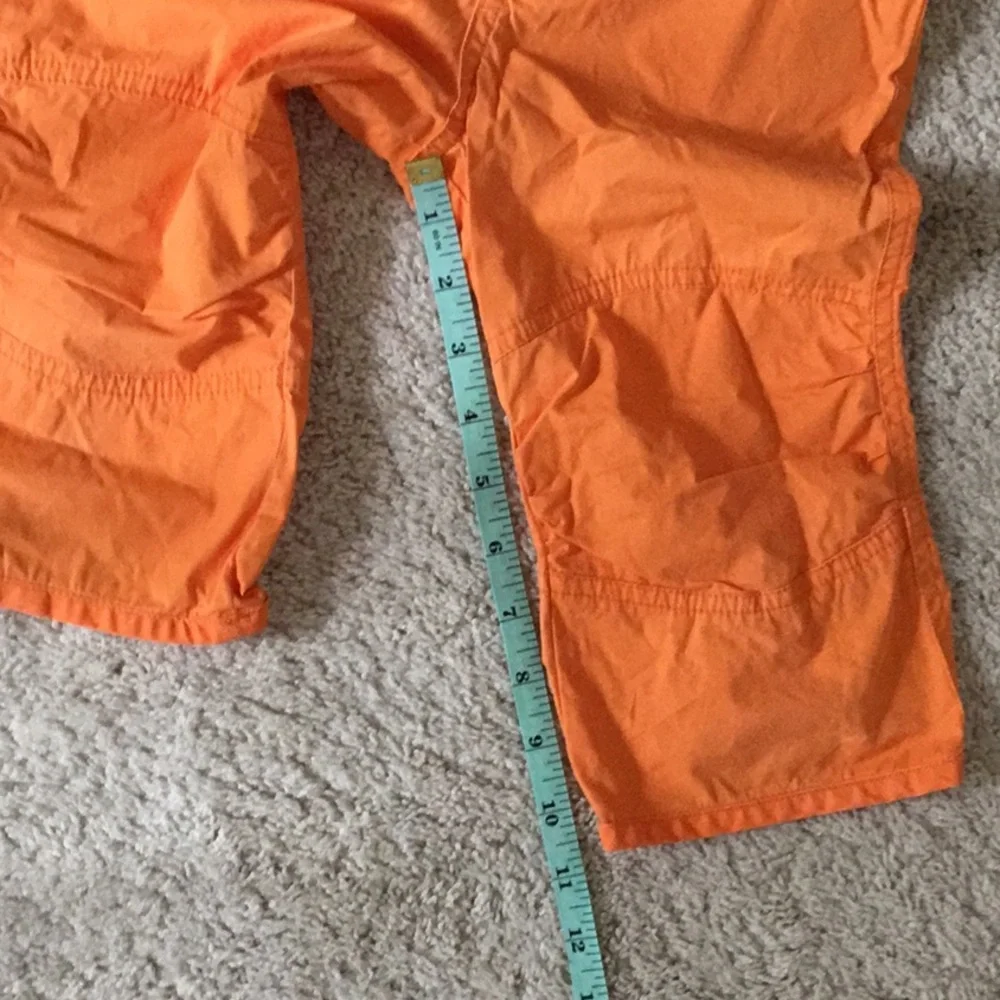 Oilily Tangerine Bright Orange Kids Top & Capri Pants Set Outfit